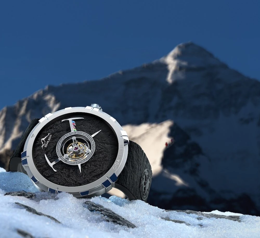 CIGA Design Central Tourbillon Watch · Everest 70th Anniversary Edition
